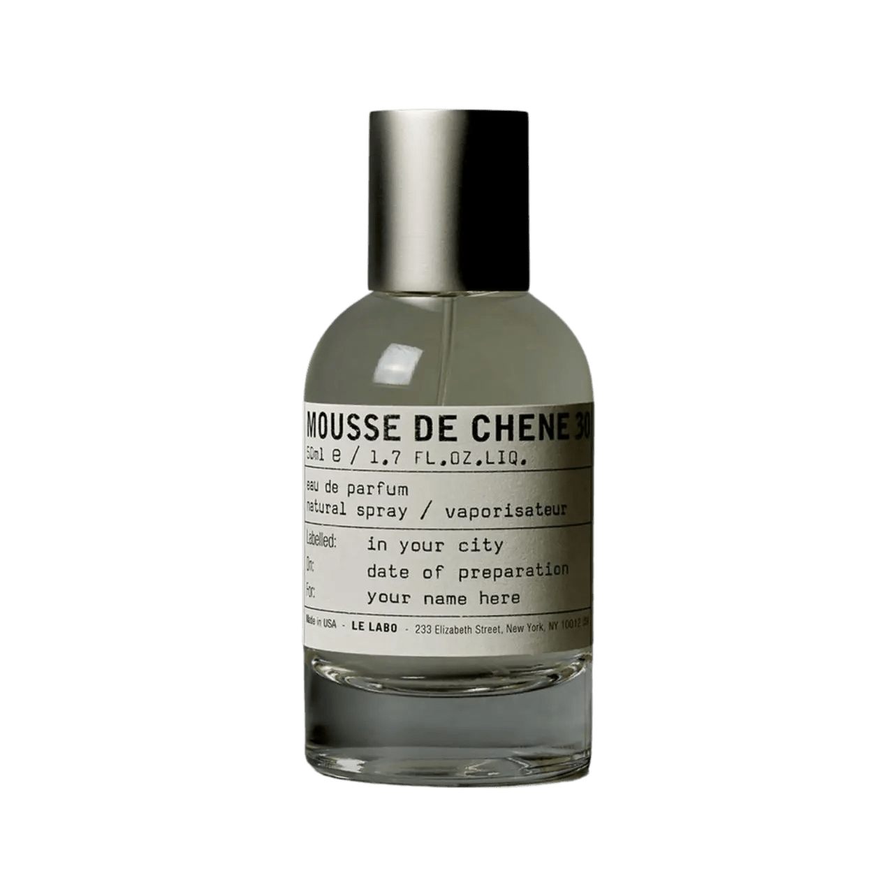 Le Labo Mousse De Chene 30 - Maison VELORÉ
