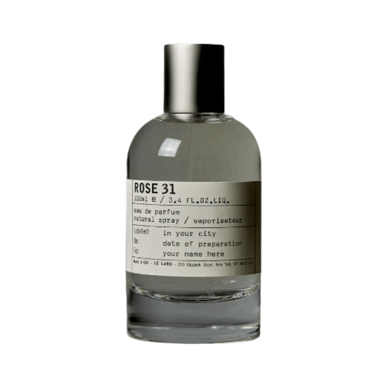 Le Labo Rose 31 Tester - Maison Veloré – Maison VELORÉ