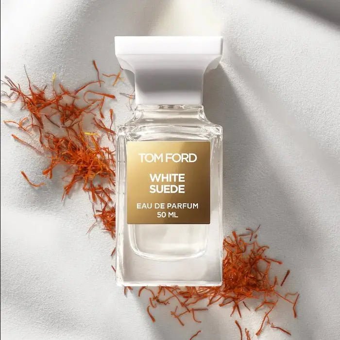 Tom Ford White Suede - Maison VELORÉ